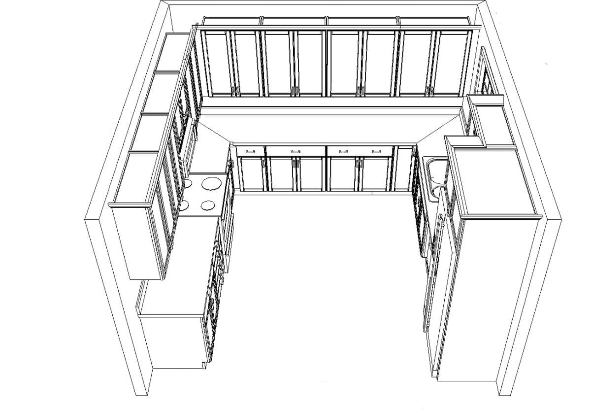 6 Common Kitchen Layouts | Division 9 Inc.