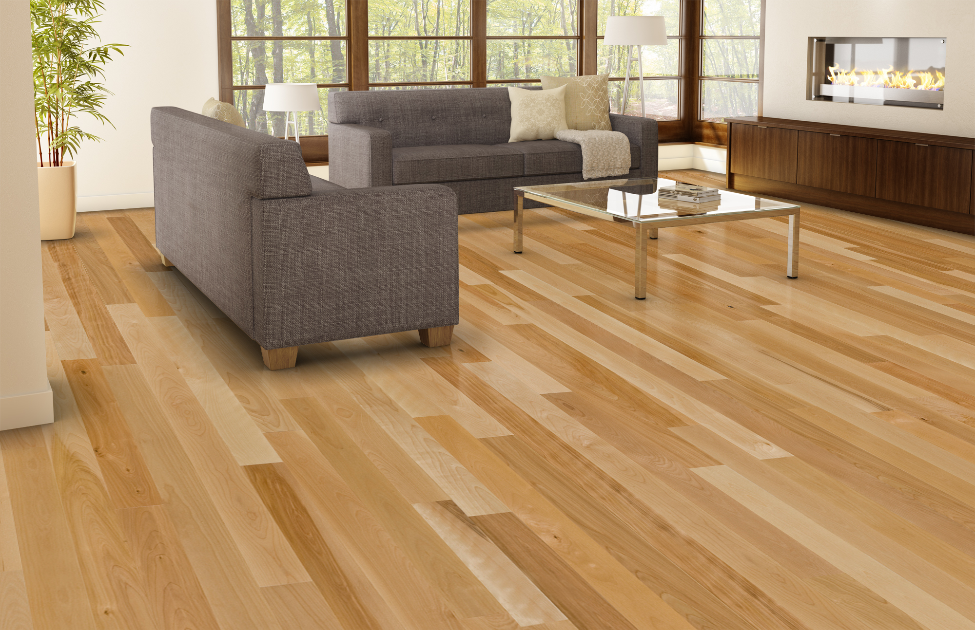 Natural Birch Hardwood Flooring Division 9 Inc living-room-ideas-with-hardwood-floors-interior-vogue